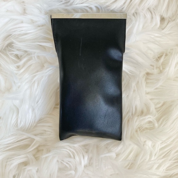 Fendi Gradient Sunglasses with Rhinestones FF Monogram - Picture 11 of 11